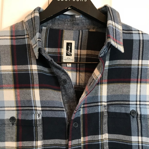 Howe Rag & Stone Plaid Long Sleeve NWT Shirt L - Picture 3 of 8